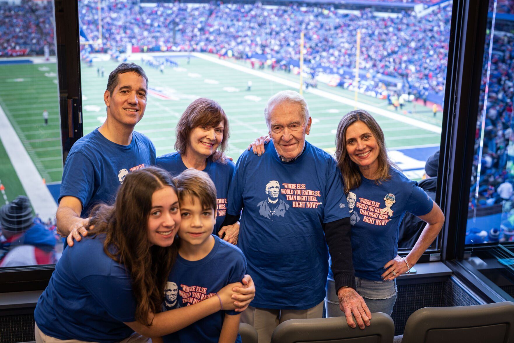 Bills Patriots Marv Levy family